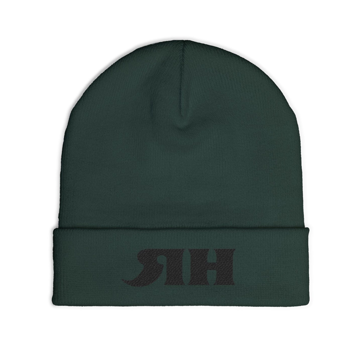 RH Knit Beanie (Embroidery)