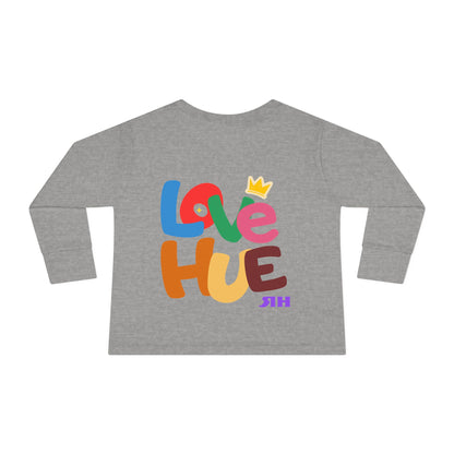Toddler Long Sleeve Love Hue  Tee
