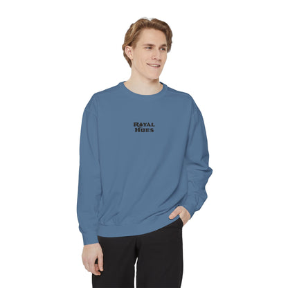 Royal Hues Sweatshirt —  Crewneck