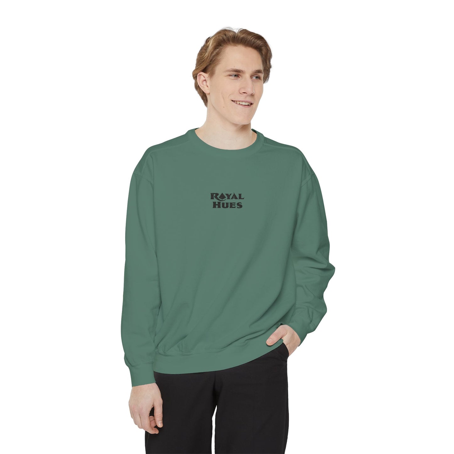 Royal Hues Sweatshirt —  Crewneck