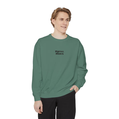 Royal Hues Sweatshirt —  Crewneck