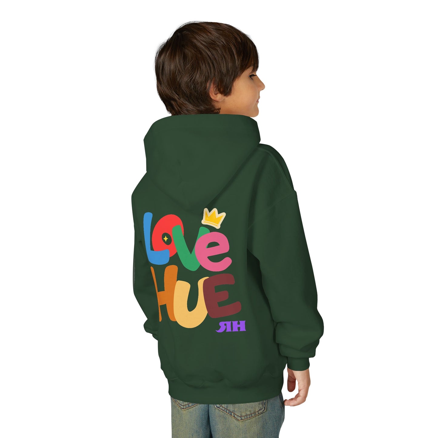 "Love Hue"- Youth Hoodie
