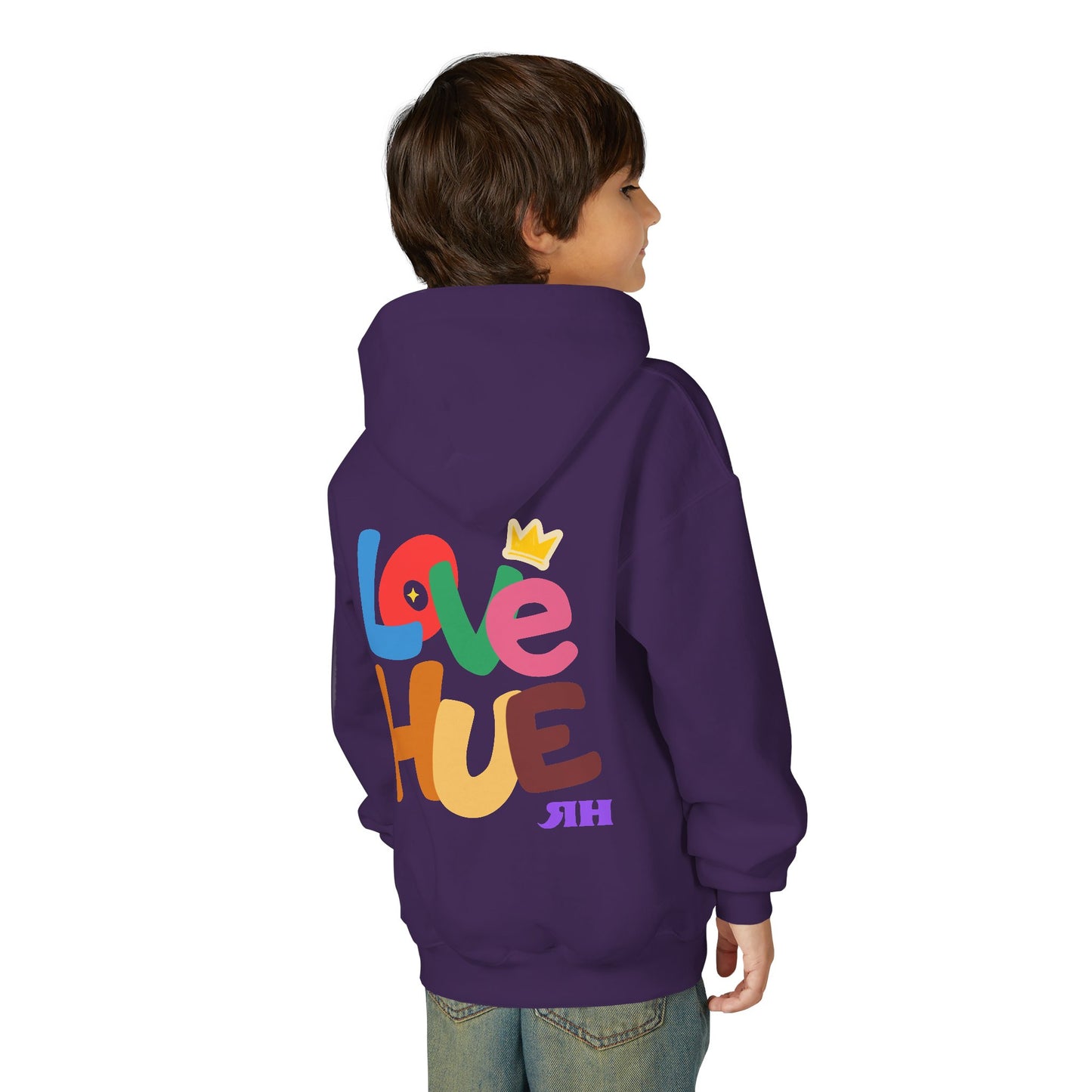 "Love Hue"- Youth Hoodie