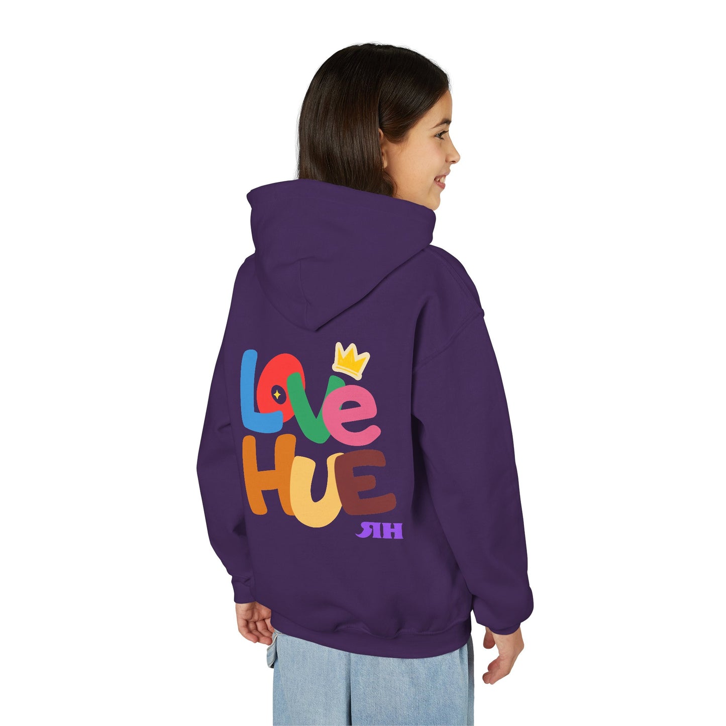 "Love Hue"- Youth Hoodie