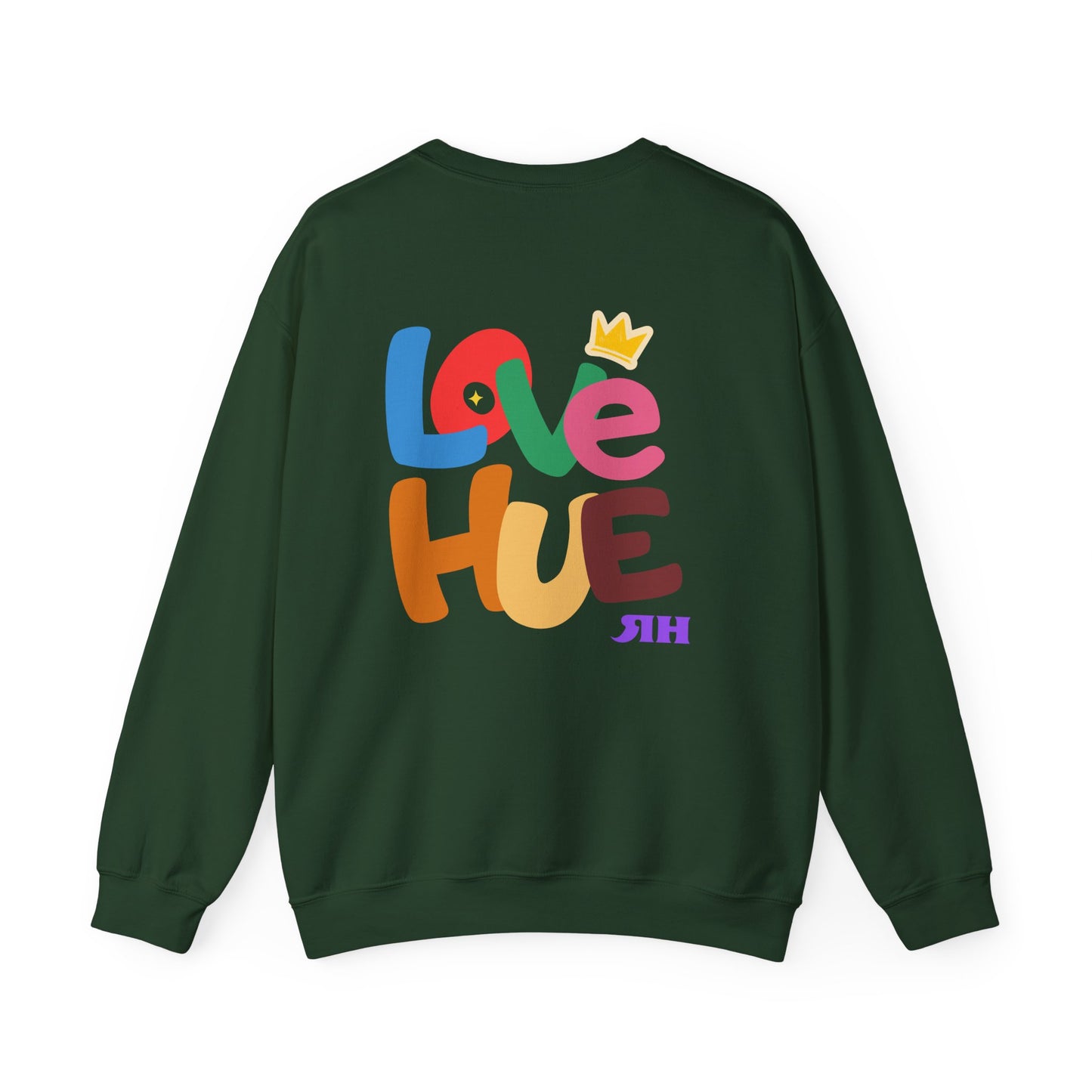 'Love Hue'  Graphic Pullover