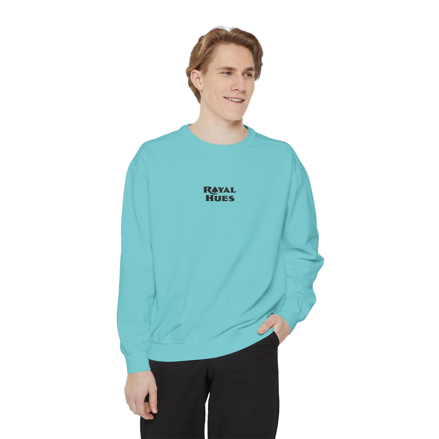 Royal Hues Sweatshirt —  Crewneck