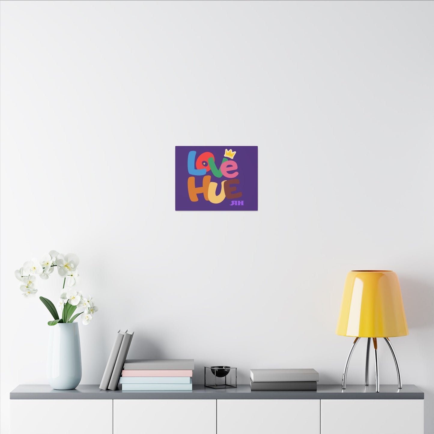 Love Hue Canvas Wall Royal Canvas