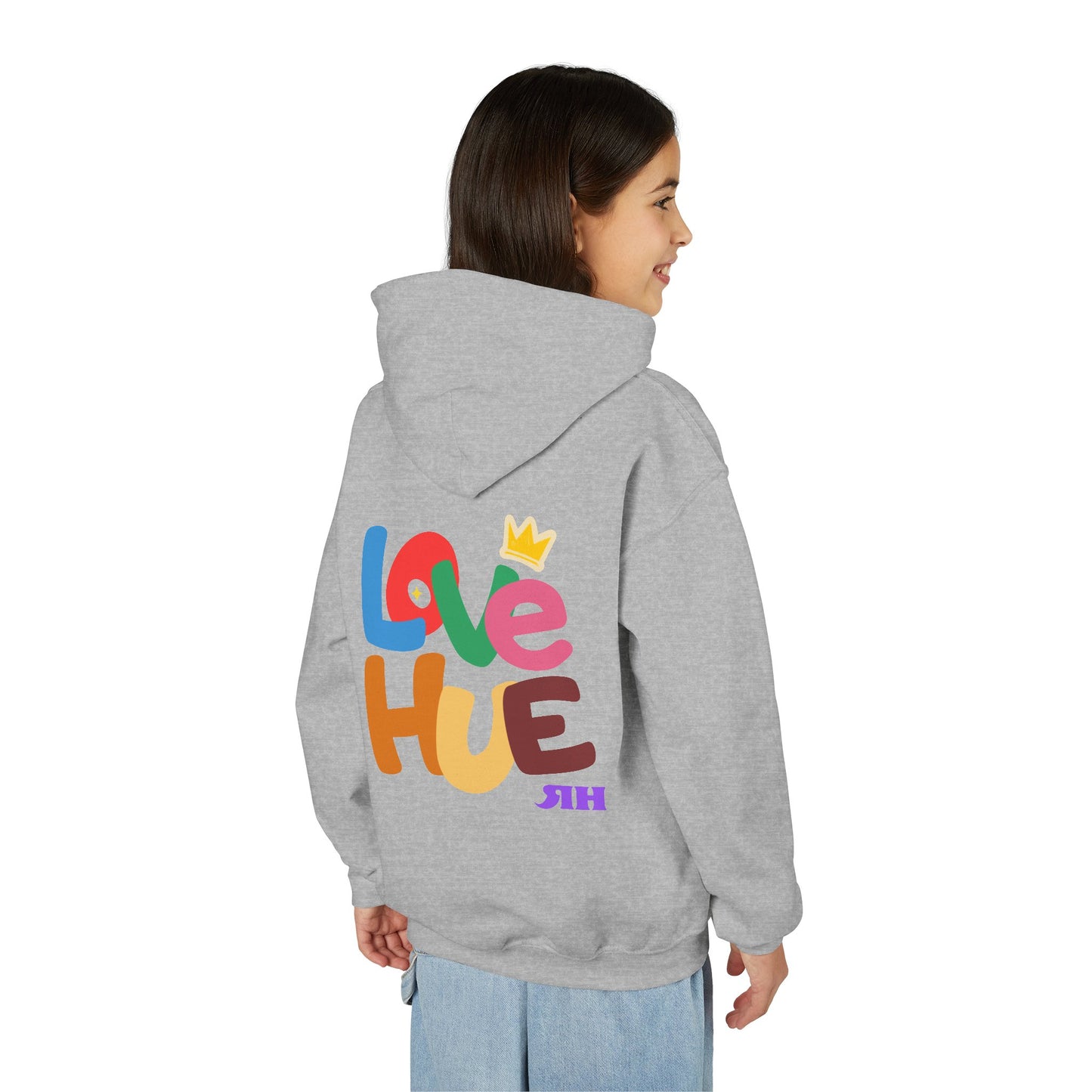 "Love Hue"- Youth Hoodie