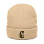 Royal Hues Mascot Embroidered Reign Ribbed Knit Beanie (Embroidery)