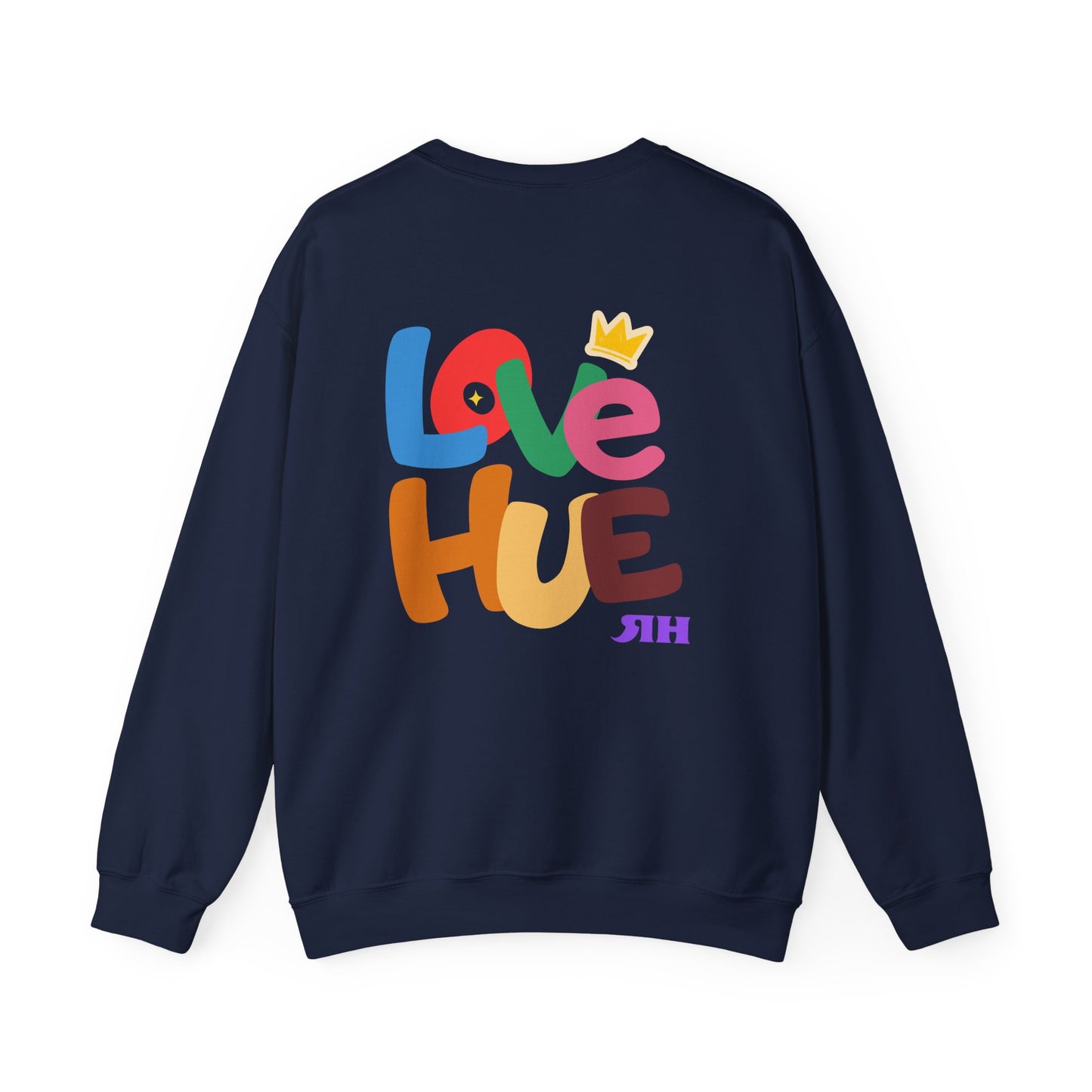 'Love Hue'  Graphic Pullover