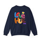 'Love Hue'  Graphic Pullover