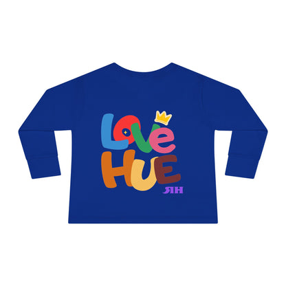 Toddler Long Sleeve Love Hue  Tee