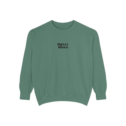 Royal Hues Sweatshirt —  Crewneck