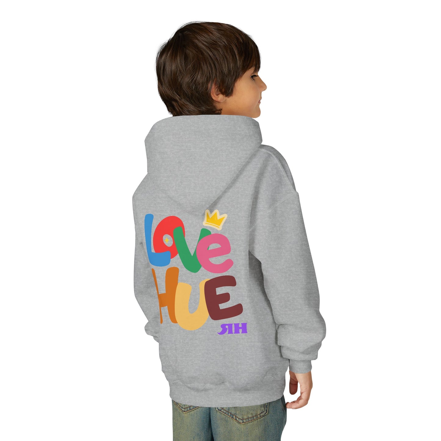 "Love Hue"- Youth Hoodie