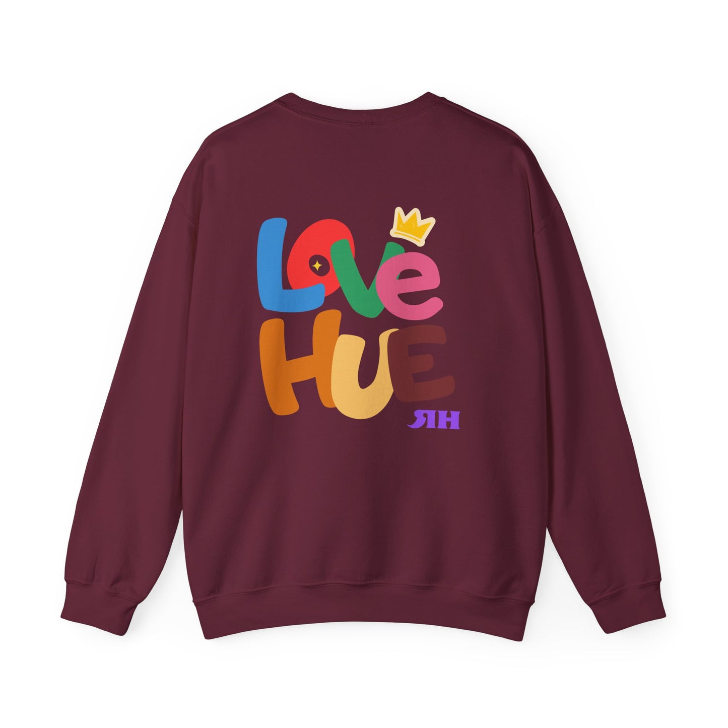 'Love Hue'  Graphic Pullover