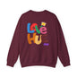 'Love Hue'  Graphic Pullover