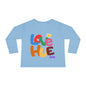Toddler Long Sleeve Love Hue  Tee