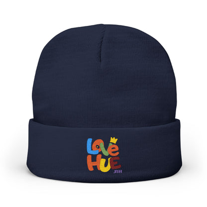 Love Hue Embroidered Knit Beanie