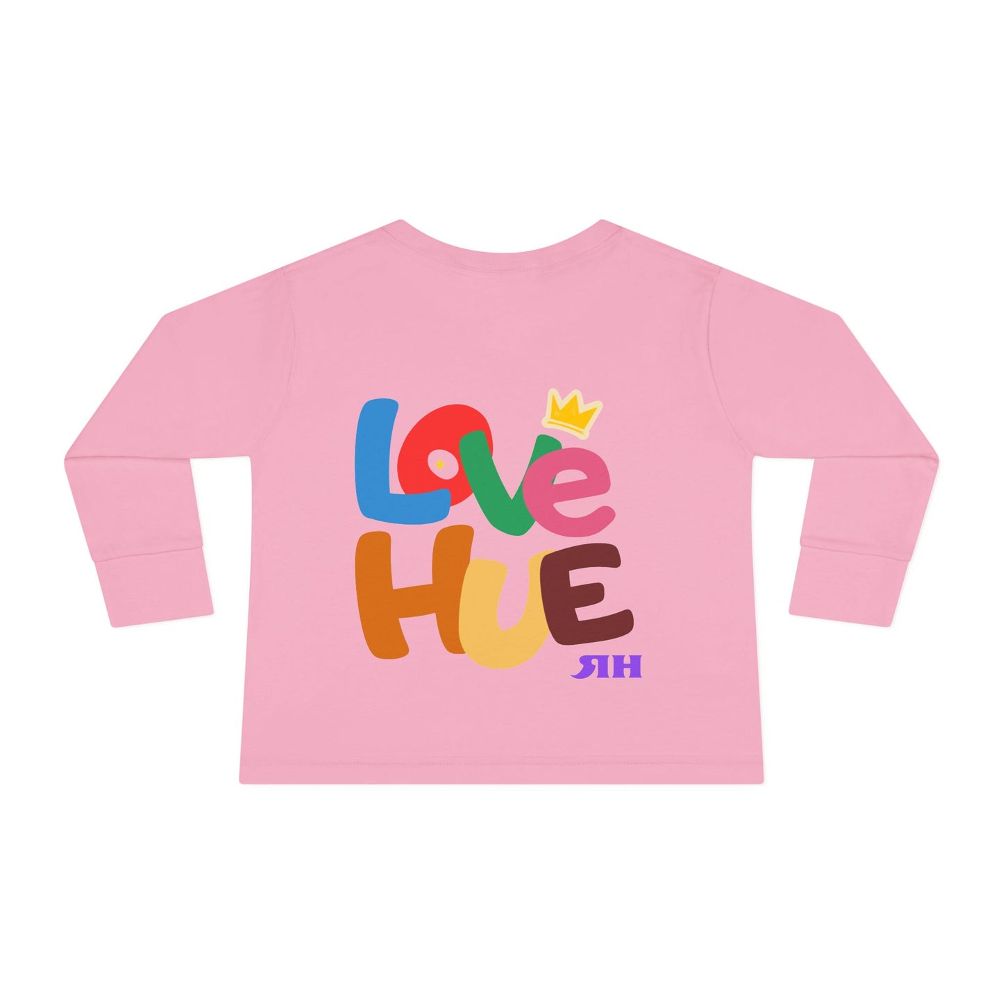 Toddler Long Sleeve Love Hue  Tee