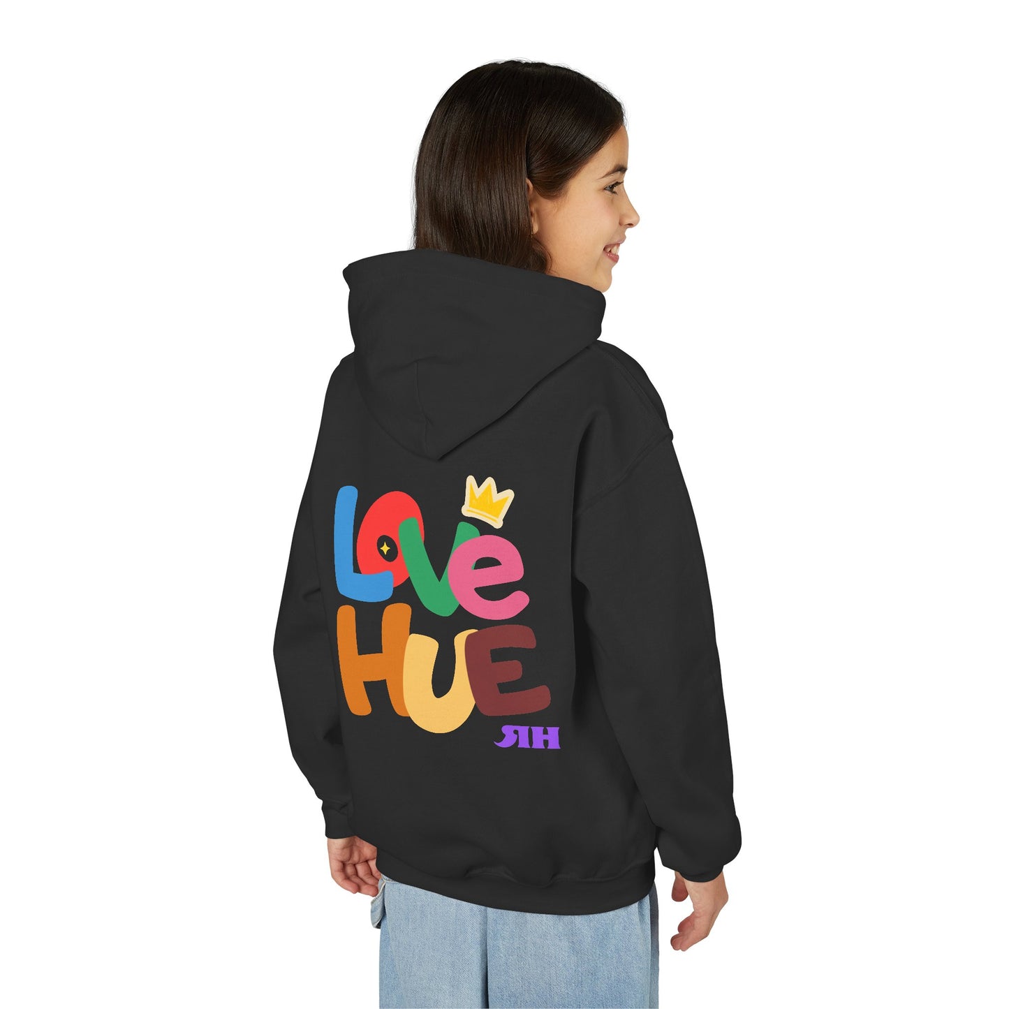 "Love Hue"- Youth Hoodie