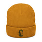 Royal Hues Mascot Embroidered Reign Ribbed Knit Beanie (Embroidery)