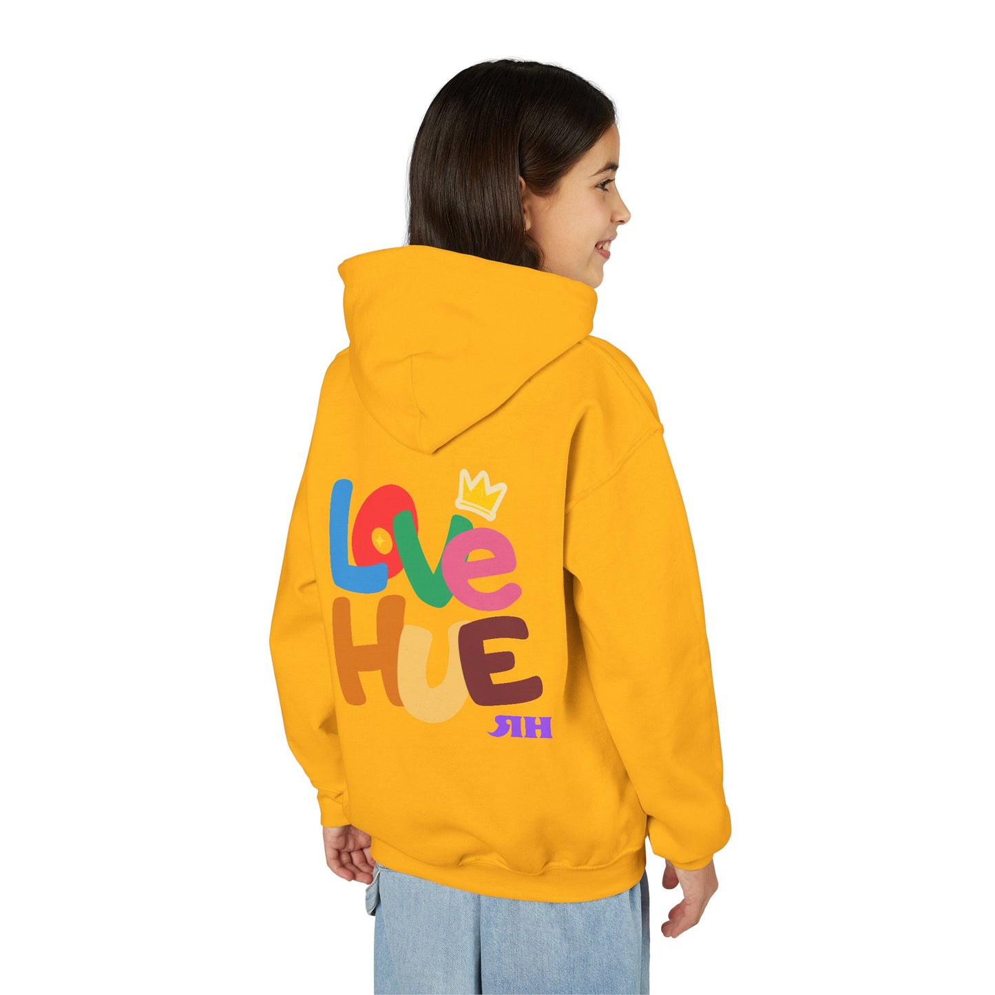 "Love Hue"- Youth Hoodie