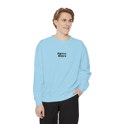 Royal Hues Sweatshirt —  Crewneck