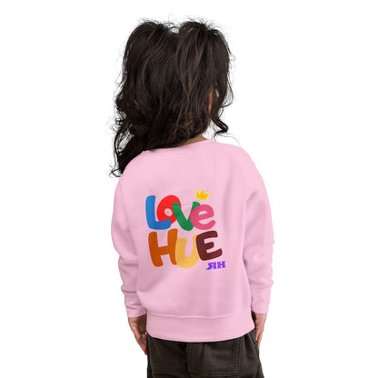 Love Hue Toddler Sweatshirt
