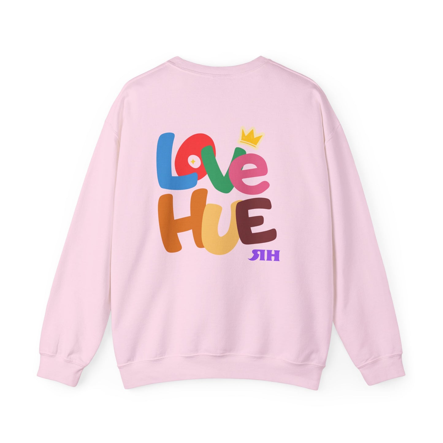 'Love Hue'  Graphic Pullover