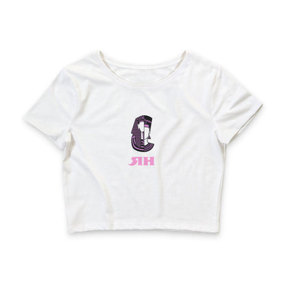 'Love Hue' Graphic Crop Top